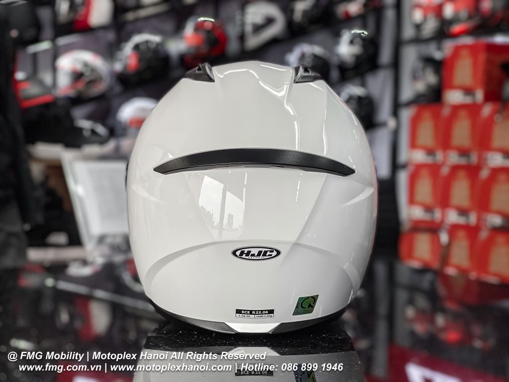 Hình Ảnh Thực Tế Mũ Bảo Hiểm Fullface HJC C10 Solid tại FMG Mobility | FMG Superstore | Motoplex Hanoi