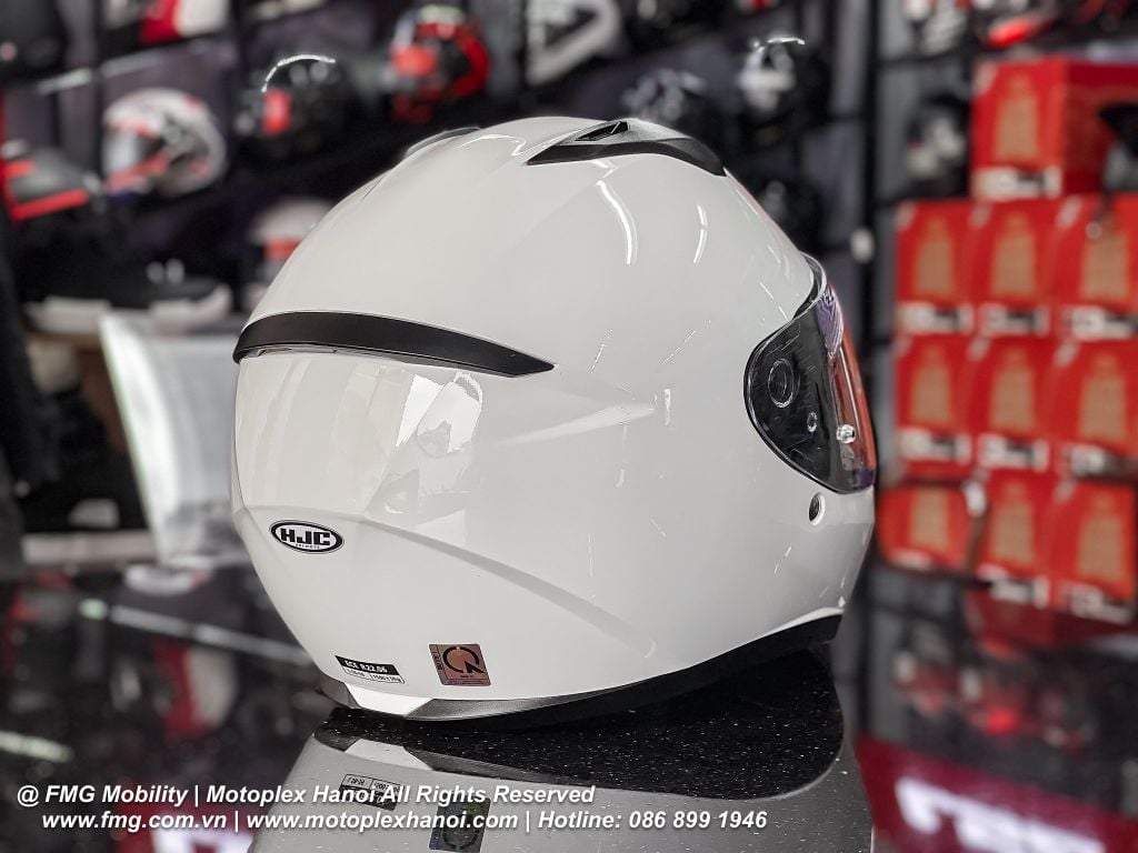 Hình Ảnh Thực Tế Mũ Bảo Hiểm Fullface HJC C10 Solid tại FMG Mobility | FMG Superstore | Motoplex Hanoi