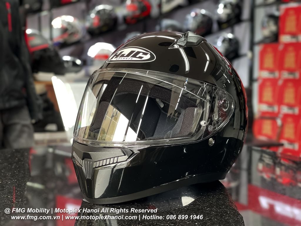Hình Ảnh Thực Tế Mũ Bảo Hiểm Fullface HJC C10 Solid tại FMG Mobility | FMG Superstore | Motoplex Hanoi