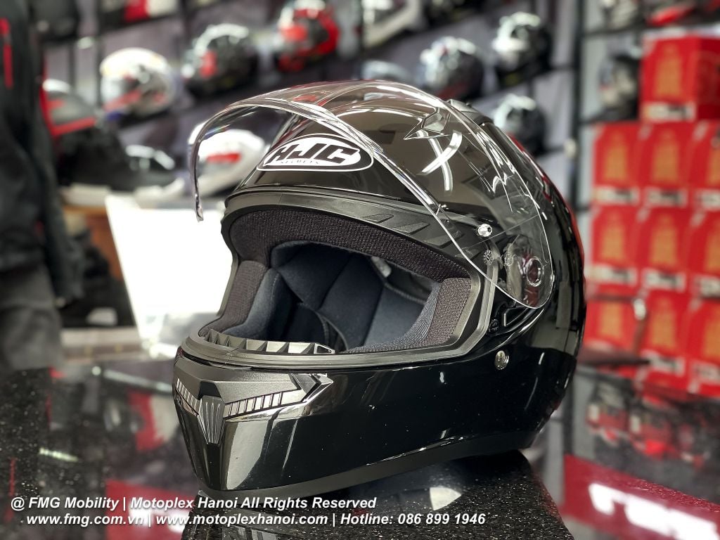 Hình Ảnh Thực Tế Mũ Bảo Hiểm Fullface HJC C10 Solid tại FMG Mobility | FMG Superstore | Motoplex Hanoi