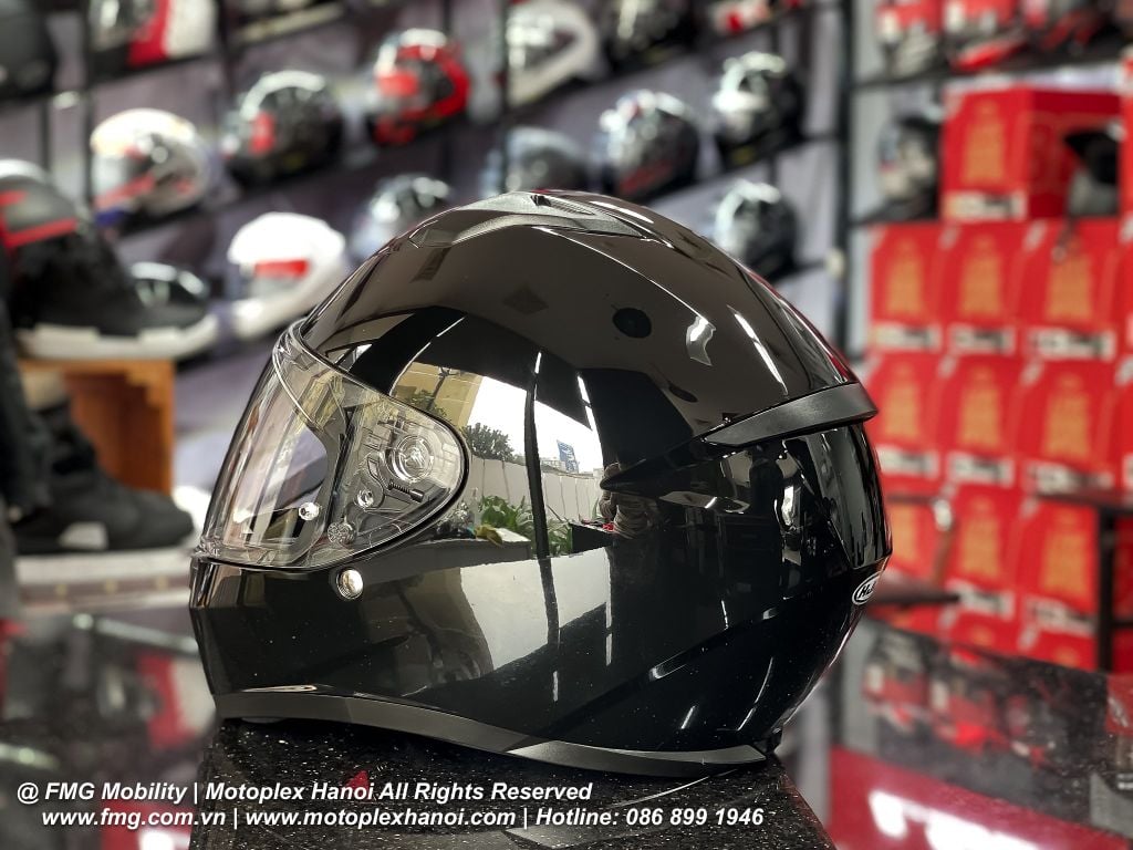 Hình Ảnh Thực Tế Mũ Bảo Hiểm Fullface HJC C10 Solid tại FMG Mobility | FMG Superstore | Motoplex Hanoi