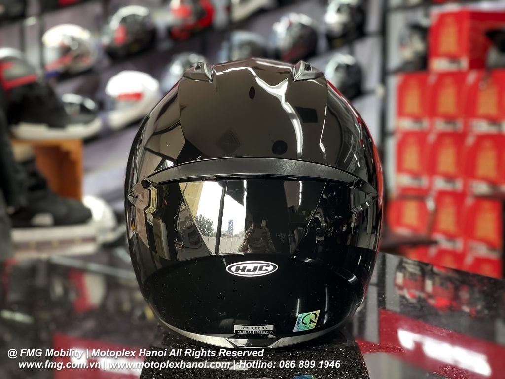 Hình Ảnh Thực Tế Mũ Bảo Hiểm Fullface HJC C10 Solid tại FMG Mobility | FMG Superstore | Motoplex Hanoi
