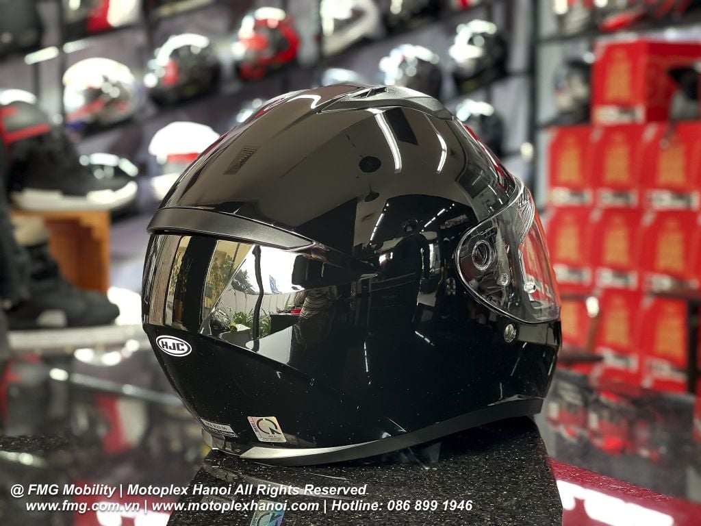 Hình Ảnh Thực Tế Mũ Bảo Hiểm Fullface HJC C10 Solid tại FMG Mobility | FMG Superstore | Motoplex Hanoi