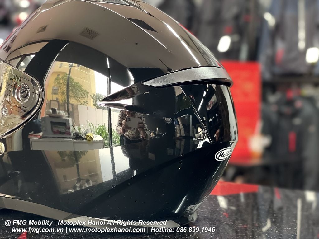 Hình Ảnh Thực Tế Mũ Bảo Hiểm Fullface HJC C10 Solid tại FMG Mobility | FMG Superstore | Motoplex Hanoi