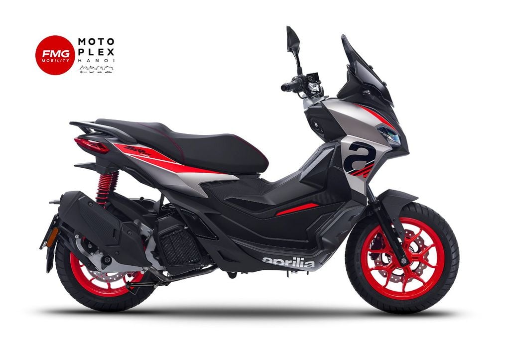 Aprilia SR GT 200 Sport màu Xám - Savana Grey