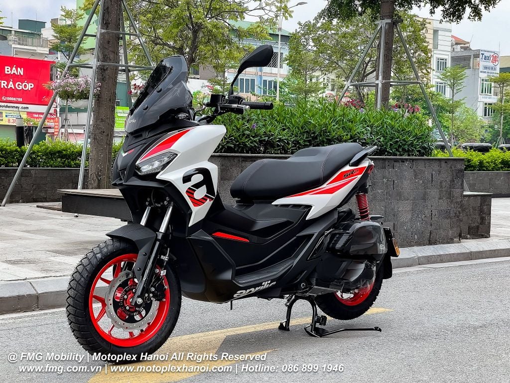 Aprilia SR GT 200 Sport- Tinh thần đô thị, phong cách thể thao