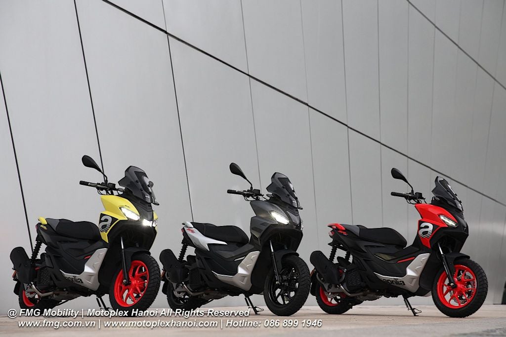 Aprilia SR GT Sport 200 chính thức có mặt tại Việt nam phân phối chính hãng qua FMG Mobility | Motoplex Hanoi