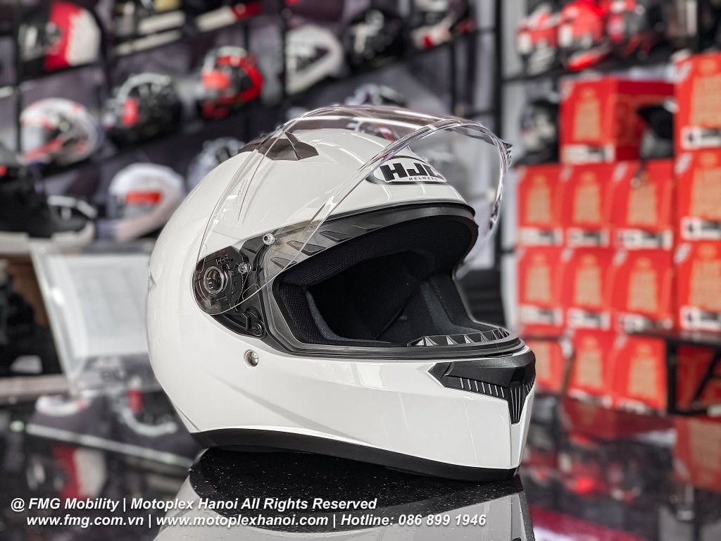 Hình Ảnh Thực Tế Mũ Bảo Hiểm Fullface HJC C10 Solid tại FMG Mobility | FMG Superstore | Motoplex Hanoi
