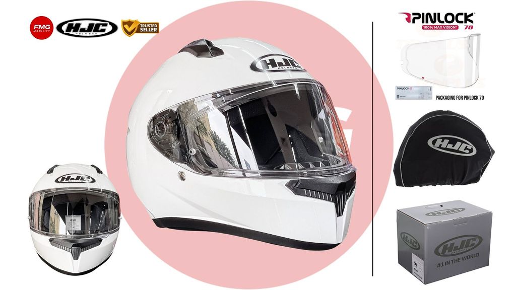 Phụ kiện đi kèm Mũ Bảo Hiểm Fullface HJC C10 Solid