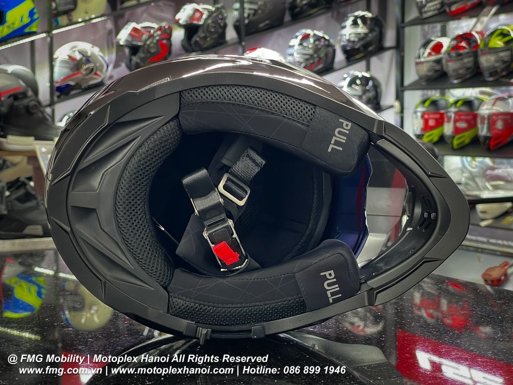 Lót Mũ Bảo Hiểm Dual Sport LS2 Mx436 Pioneer Evo được thiết kế đặc biệt để có thể tháo cởi dễ dàng trong trường hợp khẩn cấp