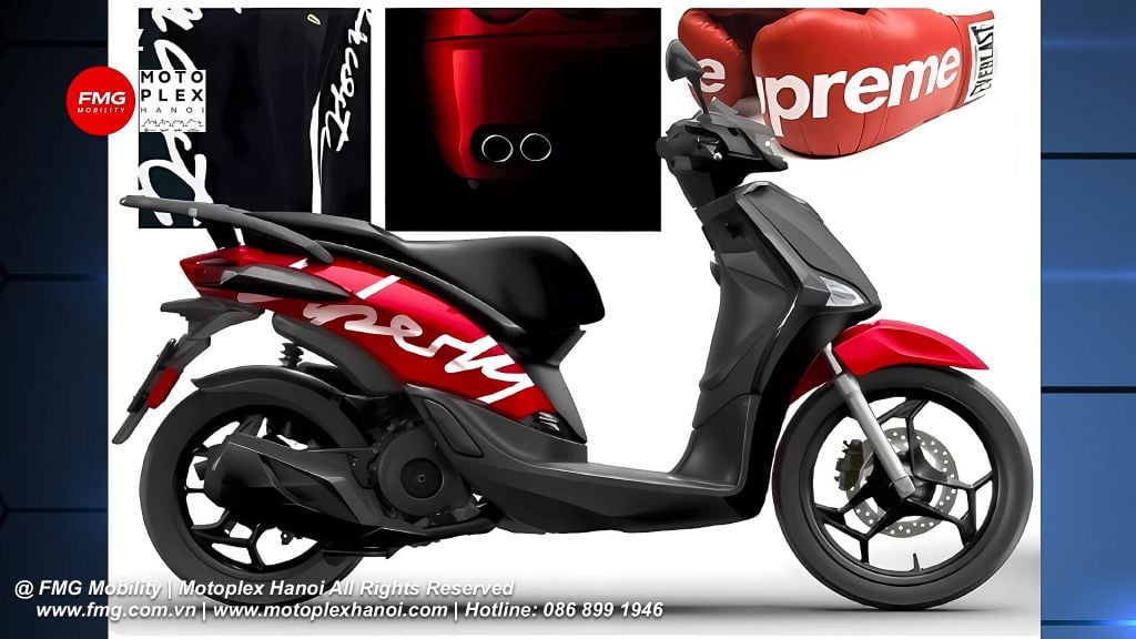 Piaggio Liberty 125 Z màu Urban Blaze