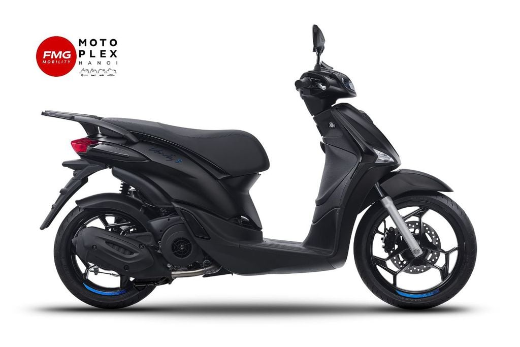 Piaggio Liberty 125 Z màu Đen - Nero Meteora
