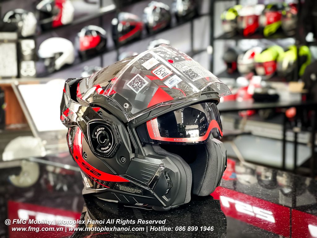 Hình ảnh thực tế Mũ Bảo Hiểm LS2 FF901 Advant-X Carbon tại FMG Mobility
