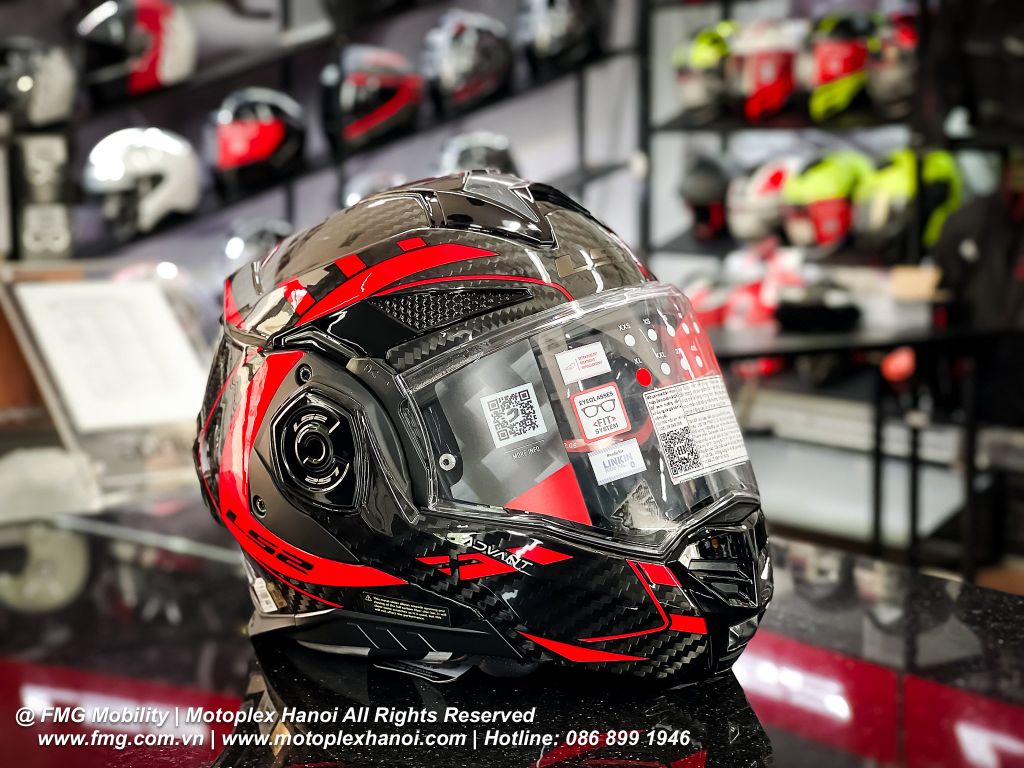 Hình ảnh thực tế Mũ Bảo Hiểm LS2 FF901 Advant-X Carbon tại FMG Mobility