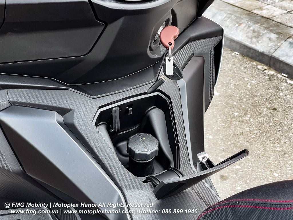 Hình Ảnh Thực Tế Aprilia SR GT 200 Sport 2025 tại FMG Mobility | Motoplex Hanoi