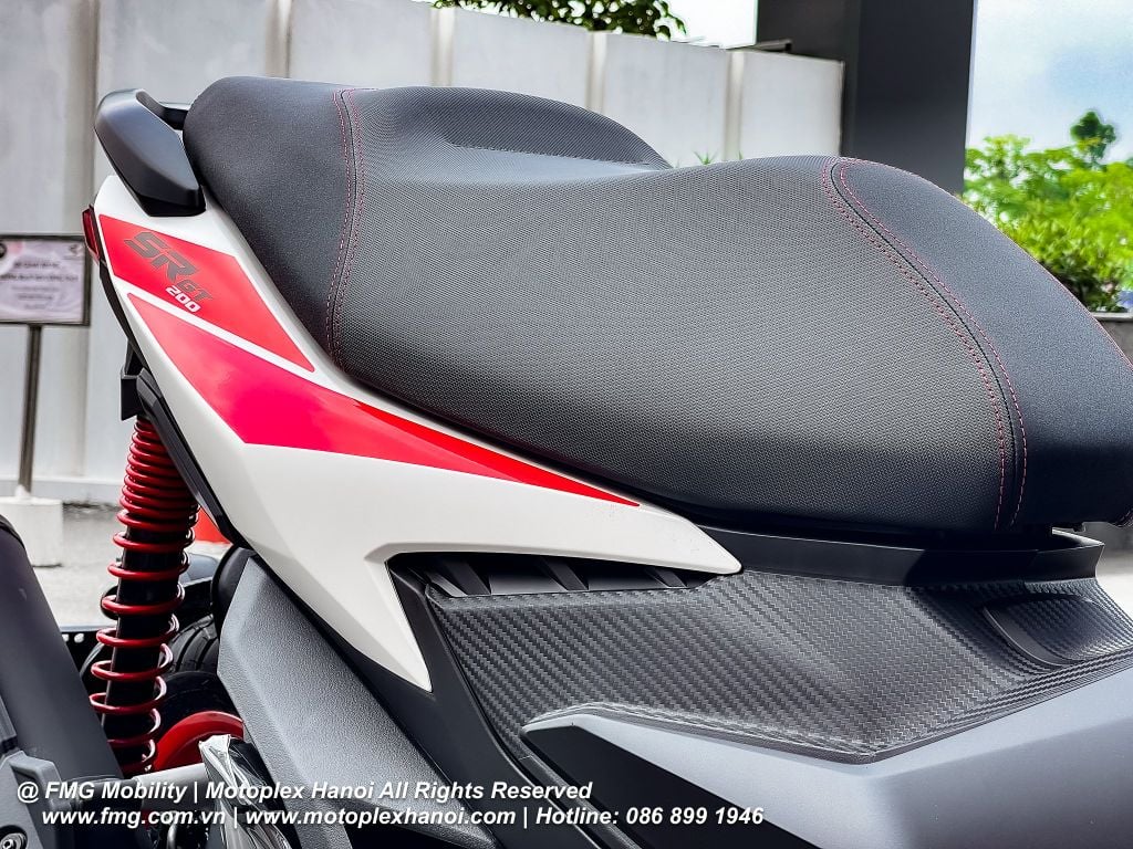Hình Ảnh Thực Tế Aprilia SR GT 200 Sport 2025 tại FMG Mobility | Motoplex Hanoi