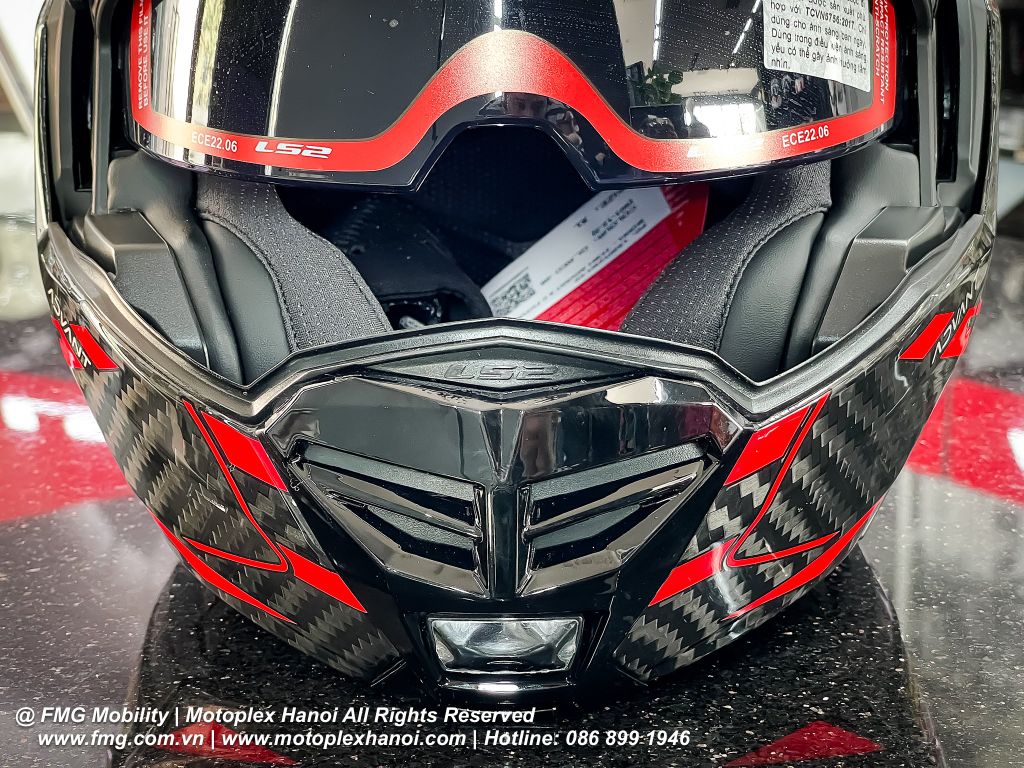 Hình ảnh thực tế Mũ Bảo Hiểm LS2 FF901 Advant-X Carbon tại FMG Mobility
