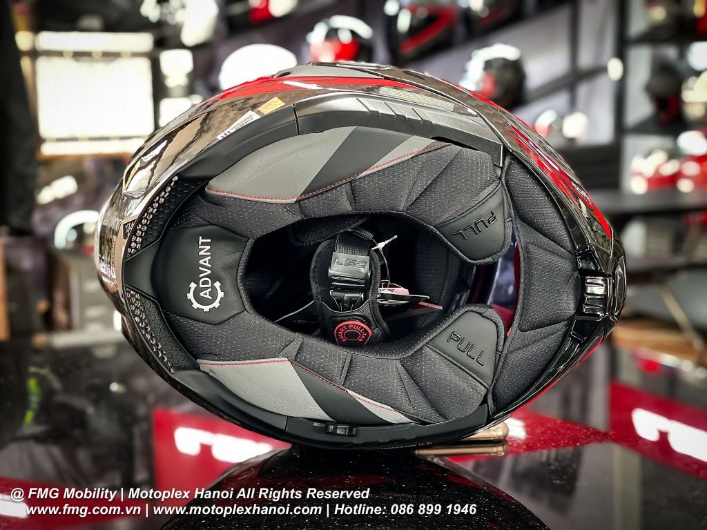 Hình ảnh thực tế Mũ Bảo Hiểm LS2 FF901 Advant-X Carbon tại FMG Mobility