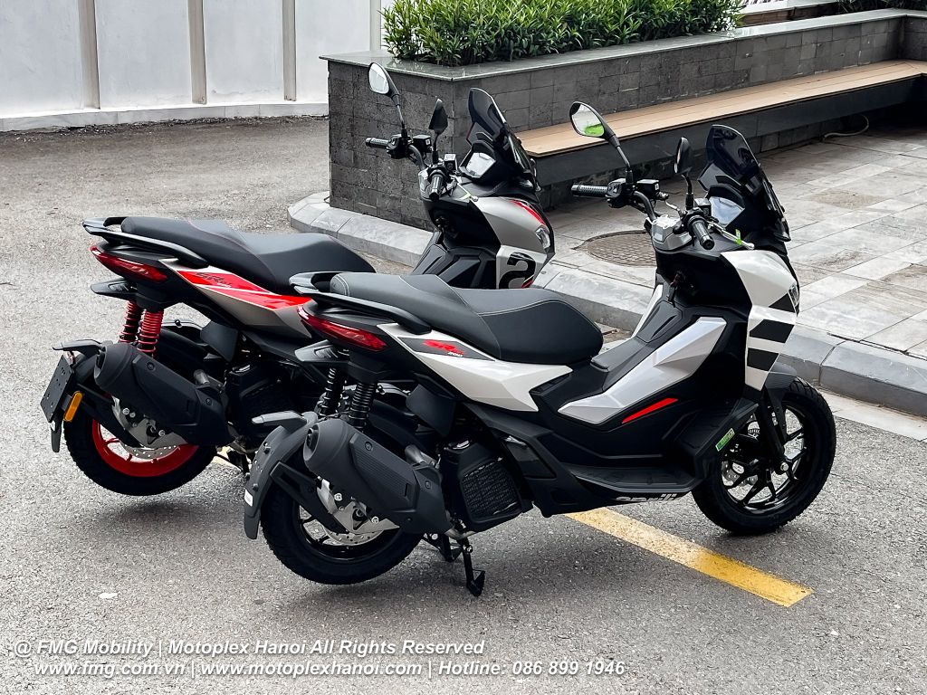 Aprilia SR GT 200 2025 hiệu suất mạnh mẽ, tiết kiệm vượt trội
