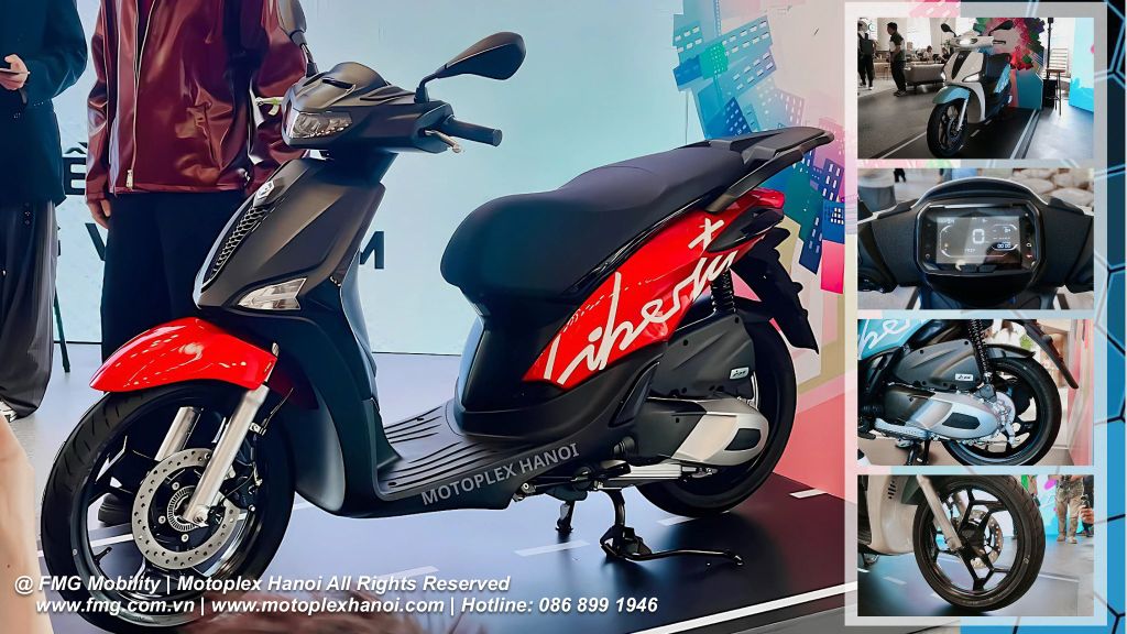 Điểm nhấn của Piaggio Liberty 2025