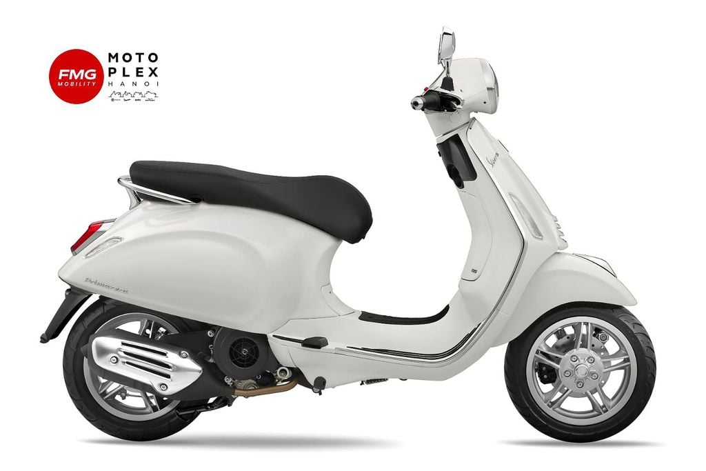 Vespa Primavera 2025 màu Trắng - White Innocente