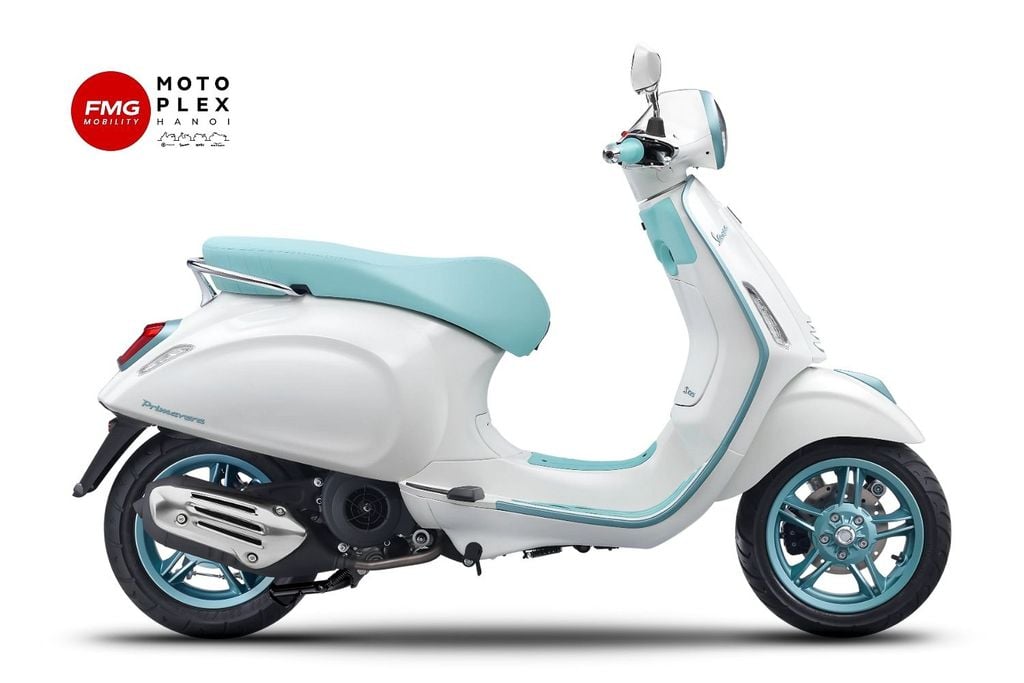 Vespa Primavera S 2025 màu Trắng - White Innocente.