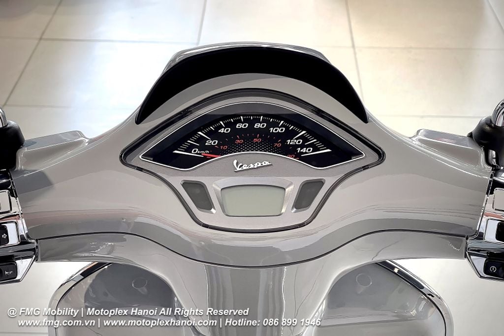 Màn hình hiển thị LCD trên Vespa Sprint 125