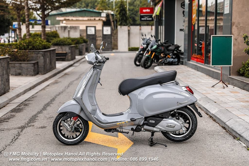Vespa Sprint 125 thiết kế Trẻ trung, Thể thao và Cá tính đặc trưng