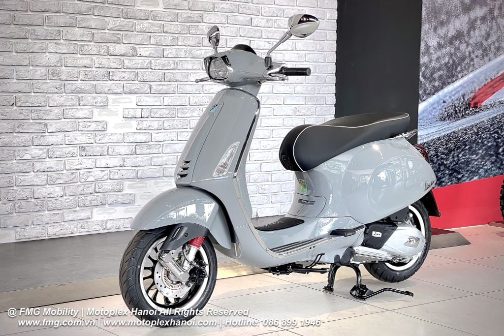 Vespa Sprint 125 dẫn đầu xu hướng thiết kế xe phong cách Ý