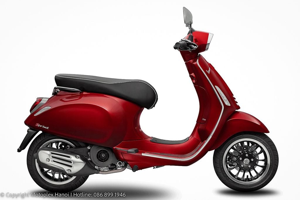 Vespa Sprint 125 màu Đỏ - Rosso Affascinante