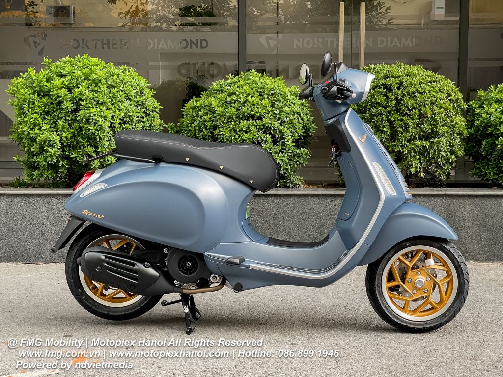 Vespa Sprint Officina 8 2025 chính hãng tại FMG Mobility | Motoplex Hanoi