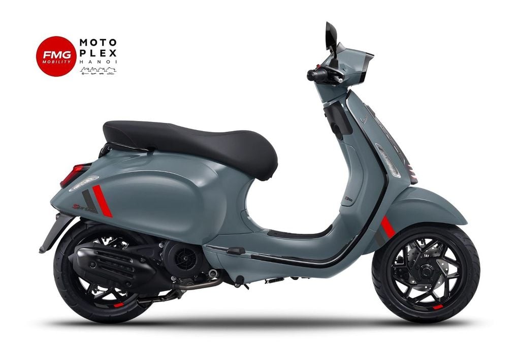 Vespa Sprint 2025 màu Xám - Grey Intrepido