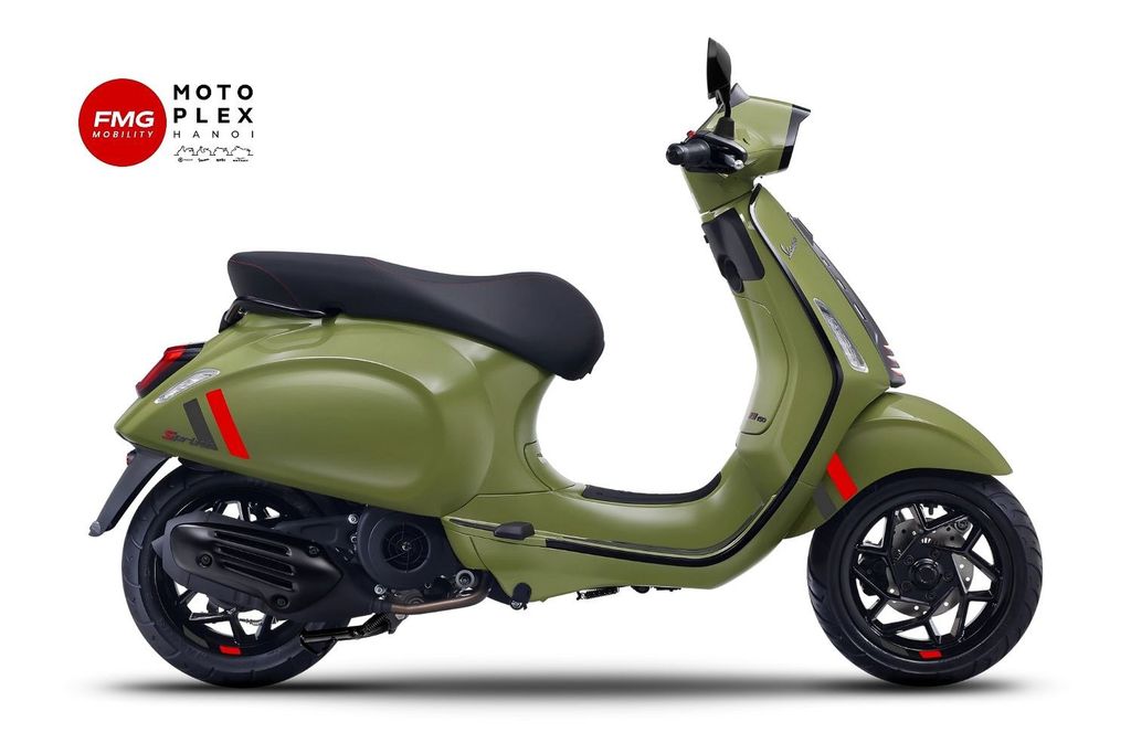 Vespa Sprint 2025 màu Xanh - Green Tenace