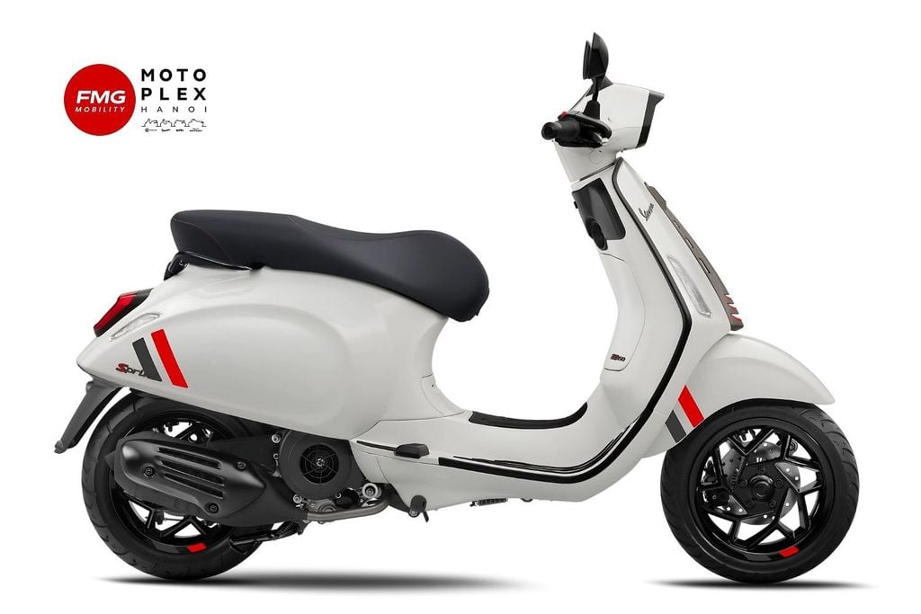 Vespa Sprint 2025 màu Trắng - White Innocente