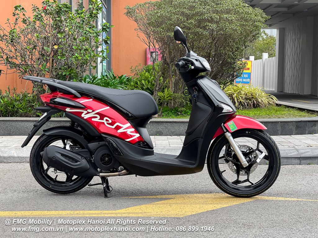 Piaggio Liberty Z được phân phối chính hãng tại FMG Mobility | Motoplex Hanoi