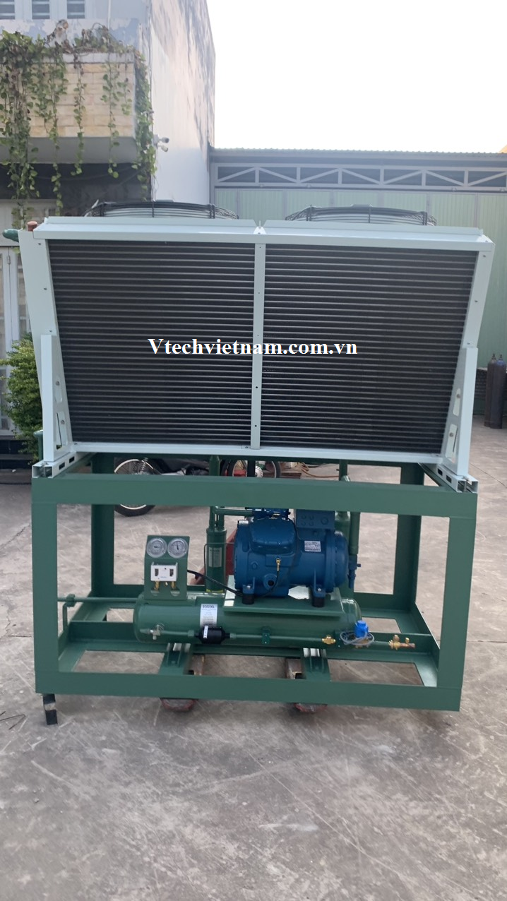 Cấu tạo Cụm máy nén 15HP