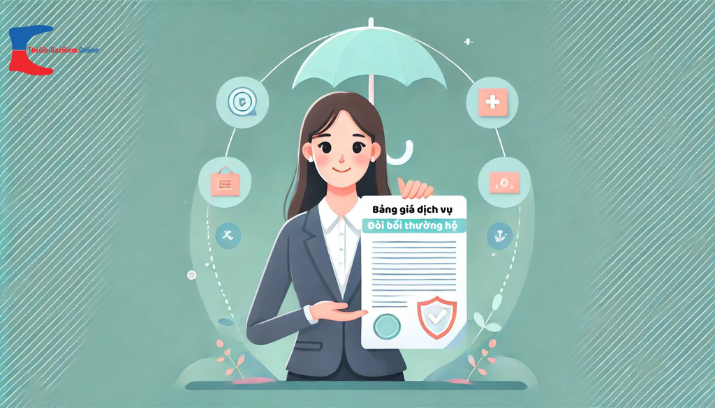 Bảng Giá Dịch Vụ Đòi Bồi Thường Hộ