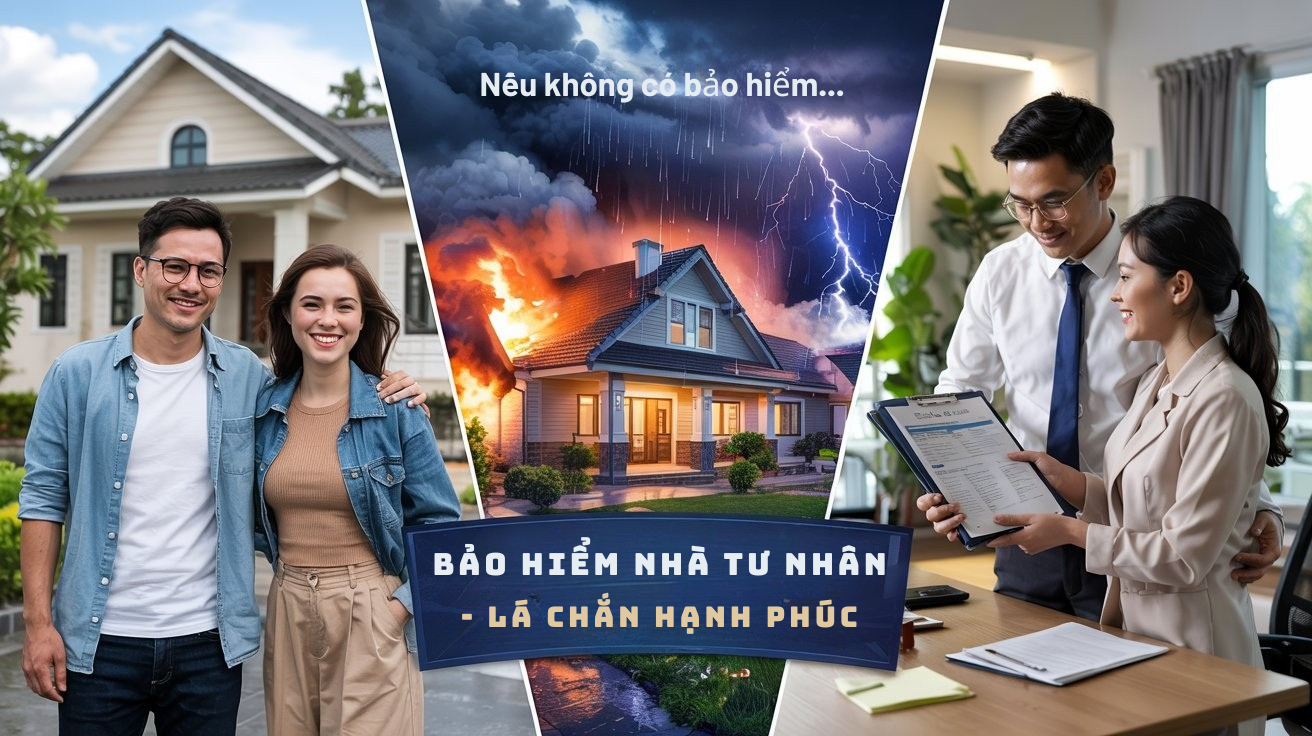 Bảo hiểm Nhà tư nhân – Lá chắn thép bảo vệ tổ ấm trước Mọi rủi ro