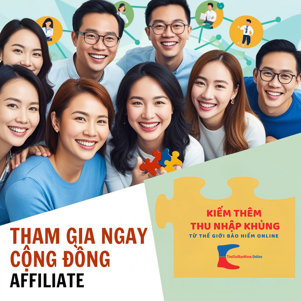 Website các cá nhân Affiliate thế giới bảo hiểm và thế giới giày dép online