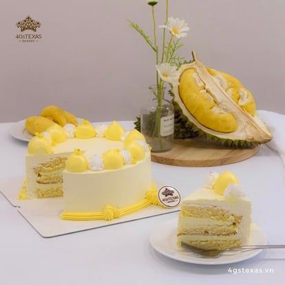 Bánh Kem Sầu Riêng: Hương Vị Vua Trái Cây Đỉnh Cao!