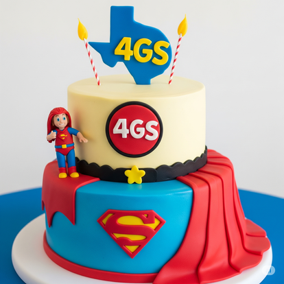 Bánh Sinh Nhật Siêu Nhân: Thắp Sáng Ước Mơ Anh Hùng Của Con!