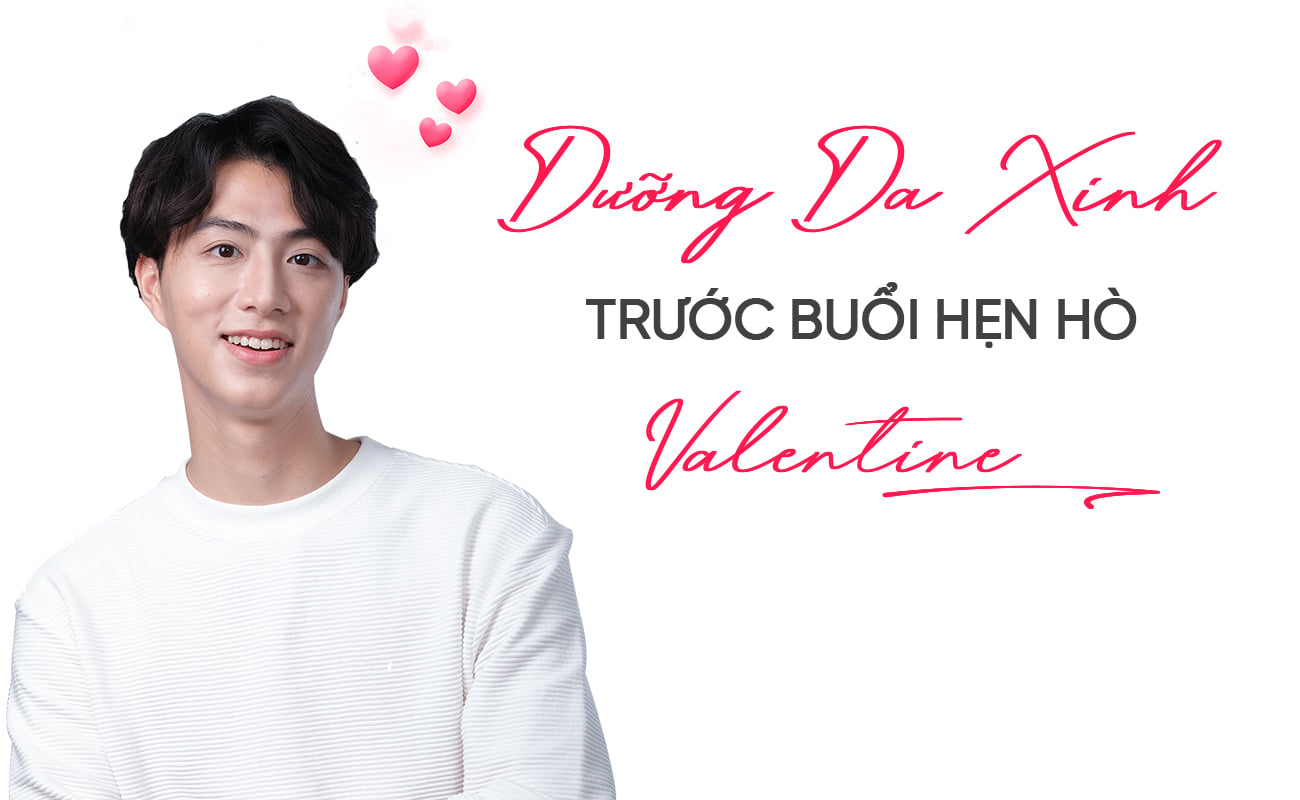 Bí quyết 'nâng niu' làn da với Hanajirushi cho buổi hẹn hò Valentine ngọt ngào