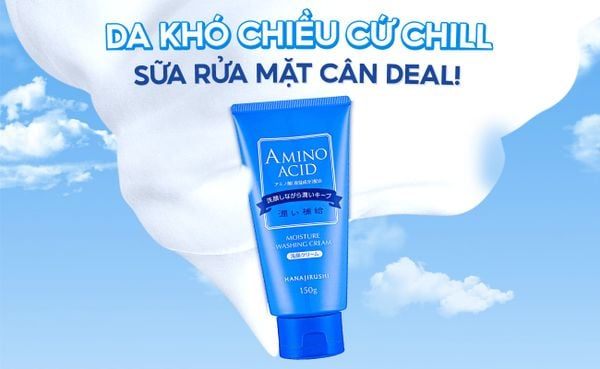 Da Khó Chiều Cứ Chill - Sữa rửa mặt Hanajirushi Cân Deal