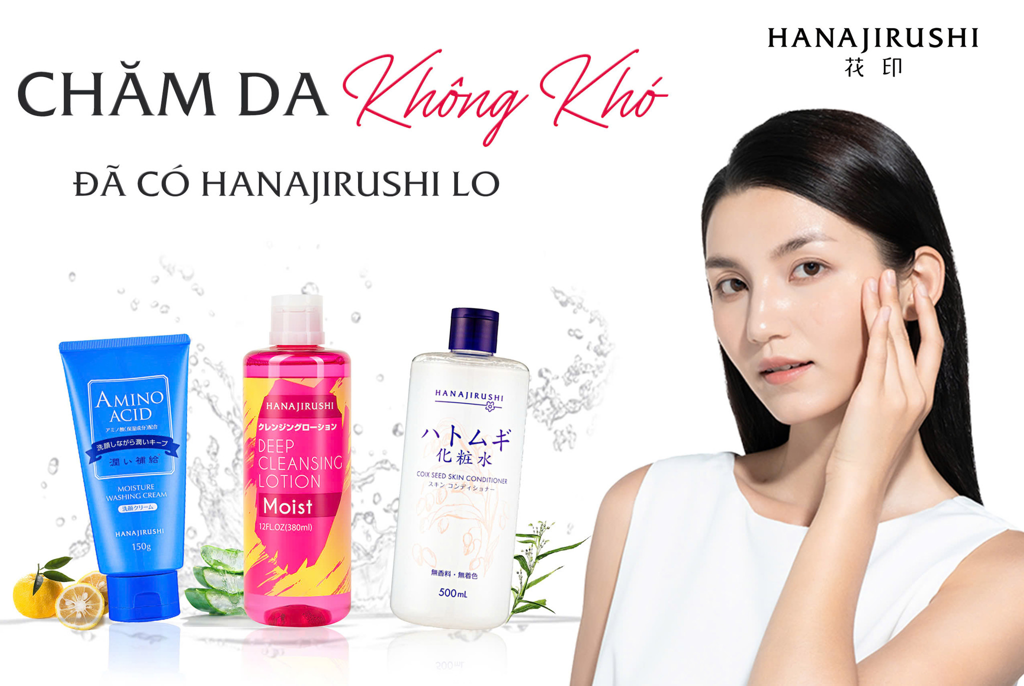 03 bước chăm sóc da đẹp khỏe mỗi ngày