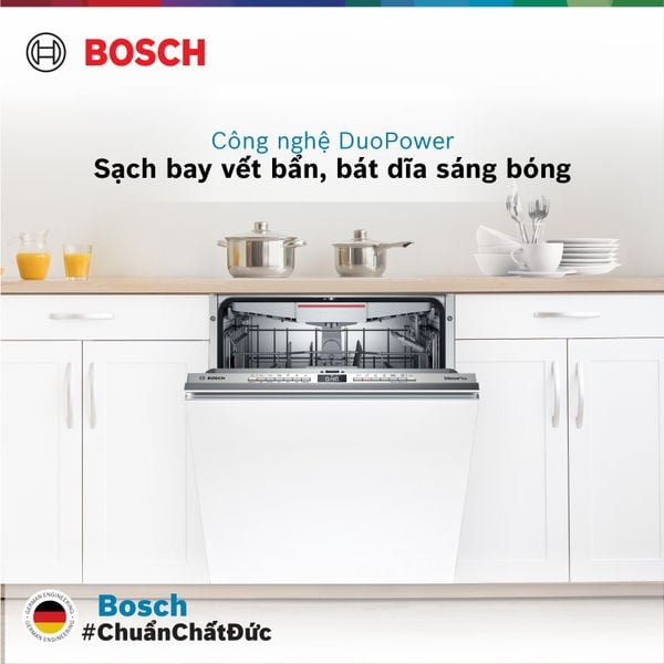 Đánh giá trải nghiệm Máy rửa bát Bosch Series 6