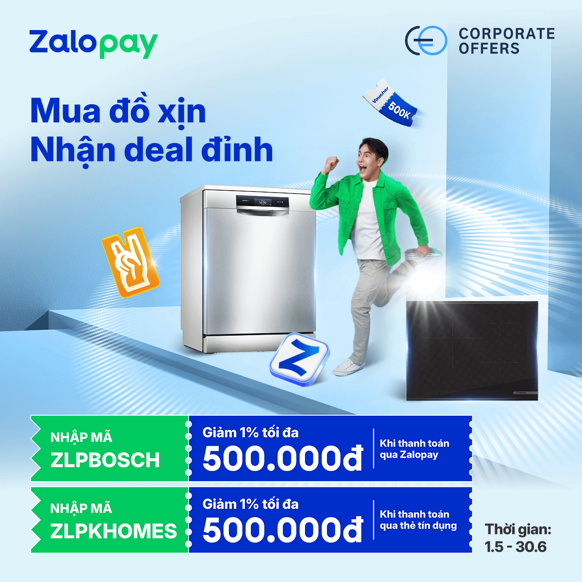 HƯỚNG DẪN SỬ DỤNG VOUCHER ZALOPAY GIẢM GIÁ LÊN ĐẾN 500K