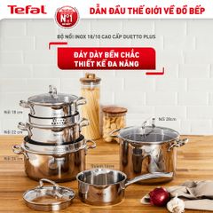 Đánh giá: Bộ Nồi Chảo Tefal Duetto