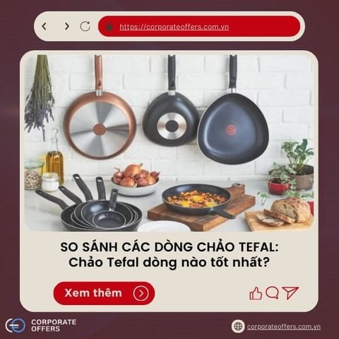 SO SÁNH CÁC DÒNG CHẢO TEFAL: Chảo Tefal dòng nào tốt nhất?