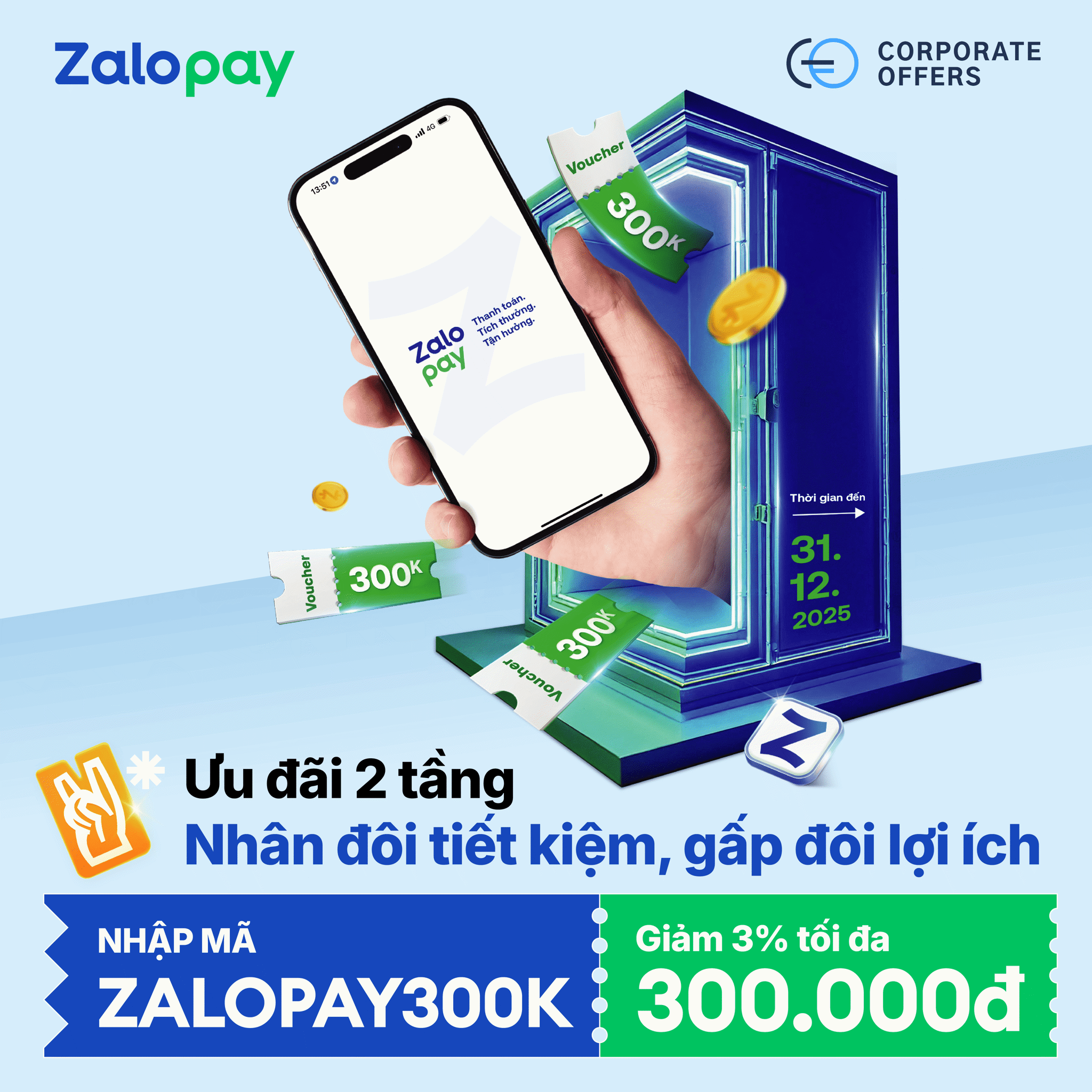 HƯỚNG DẪN SỬ DỤNG VOUCHER ZALOPAY GIẢM GIÁ LÊN ĐẾN 300K