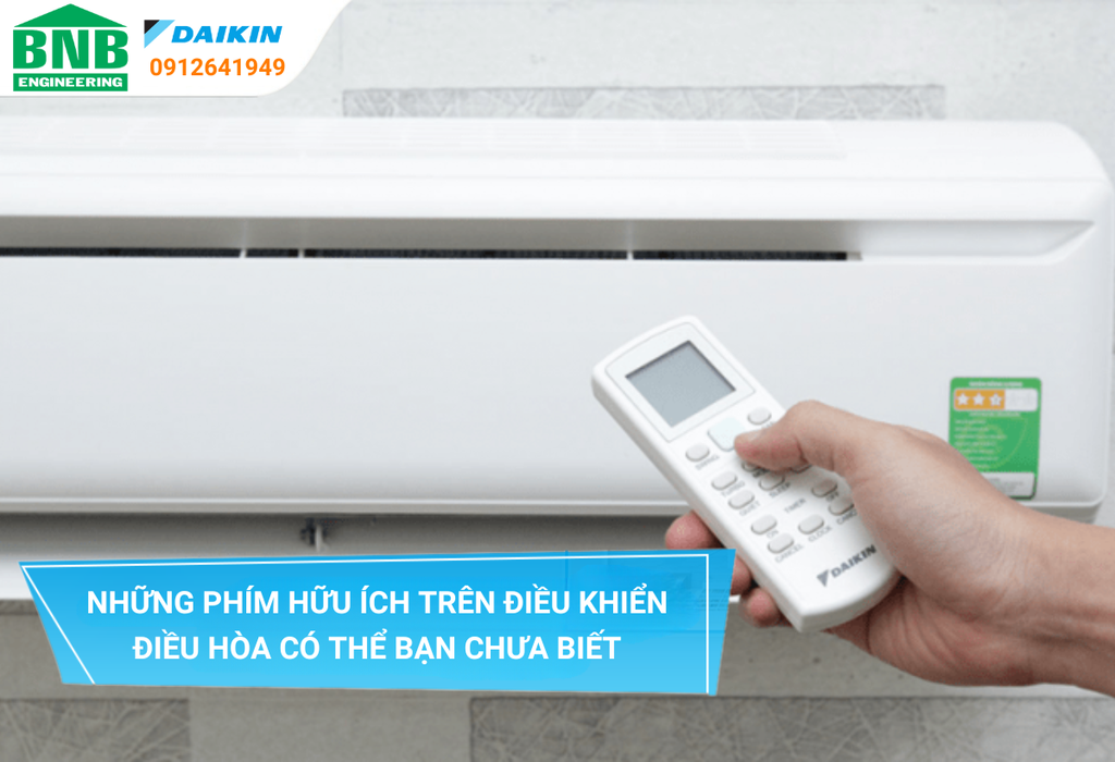 Những phím hữu ích trên điều khiển điều hòa có thể bạn chưa biết